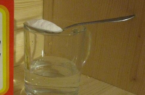 Baking soda inside to increase a member